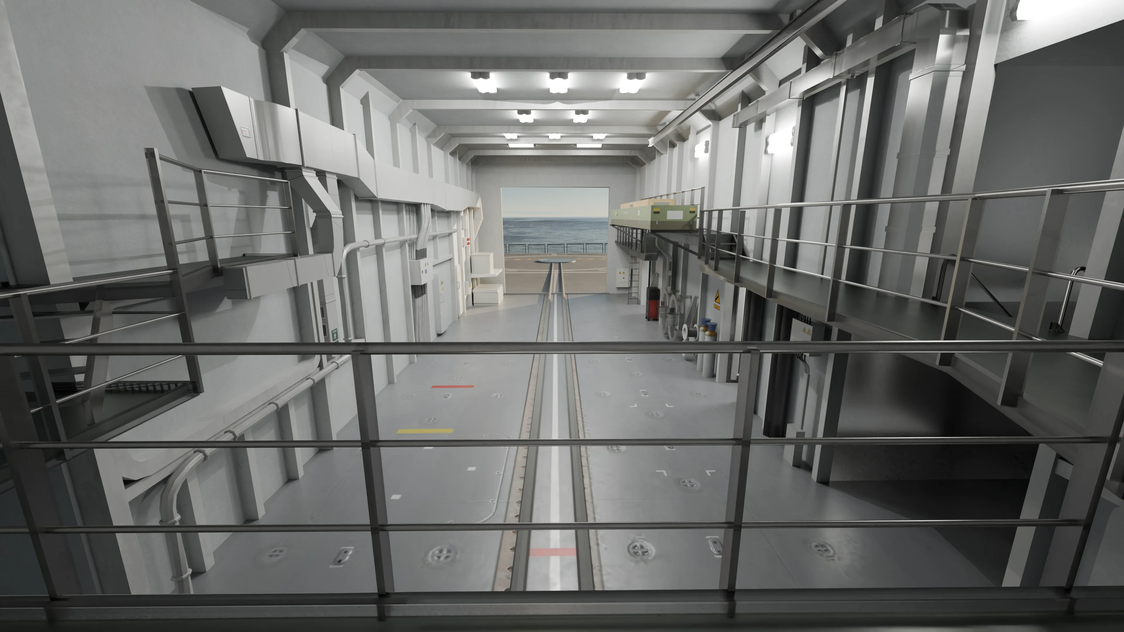 Intérieur d'un FREMM